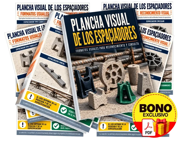 Mockup del bono 3: Lámina Visual de Separadores para Armaduras